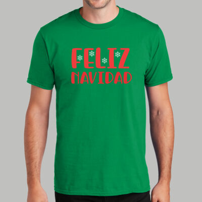 Adult T-Shirt - Winter - Feliz Navidad Red Thumbnail