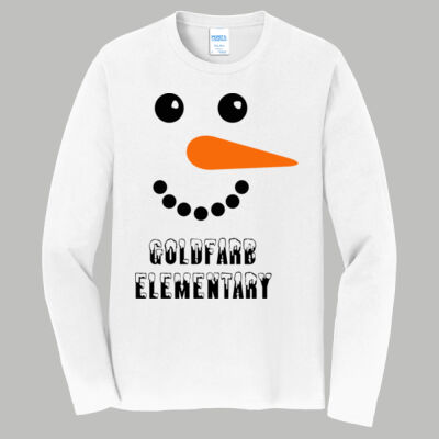Adult Long Sleeve Shirt - Spring - Snowman  Thumbnail